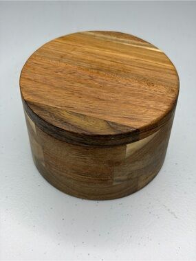 Rock & Branch Salt Cellar Storage Box with Magnetic Swivel Lid - 6oz